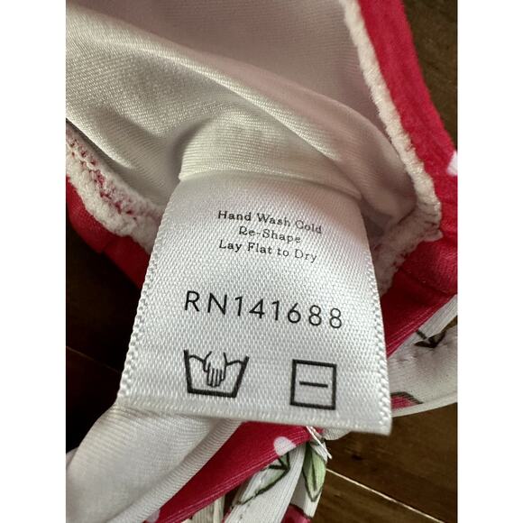 NWT SweeyHoney Milly Frilly Two Piece Swimsuit Red Cream Cherries Dot 18M/2T - Picture 8 of 10